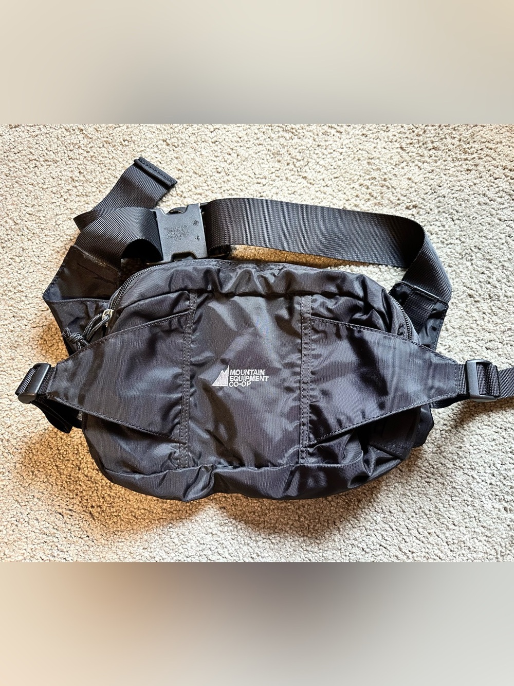 Mountain Equipment Black Hiking Waist Pack 3L